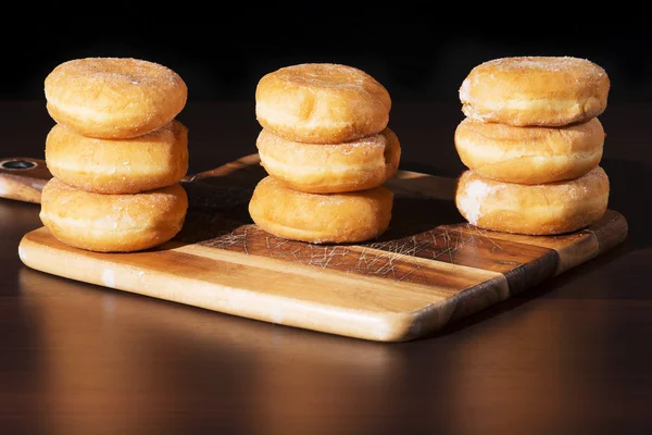 Group of cinnamon donuts  — Fotografia de Stock